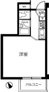 スカイコート西荻窪第二の間取り画像