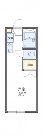 レオパレスタイノハタの間取り画像