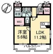 nfツインズ A棟の間取り画像