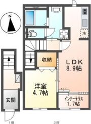 シャイン・ウェストの間取り画像