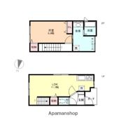 STUDIO DICEの間取り画像