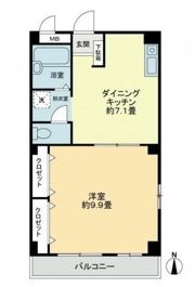 フィネス新開の間取り画像