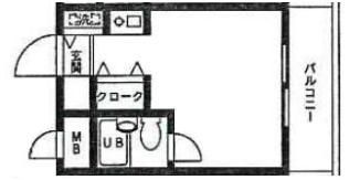 プリンス本町の間取り画像