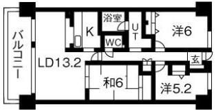 井清寿マンションの間取り画像