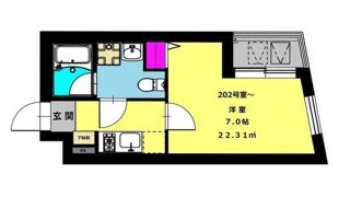b’CASA Rの間取り画像