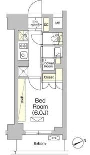 テラス大崎の間取り画像