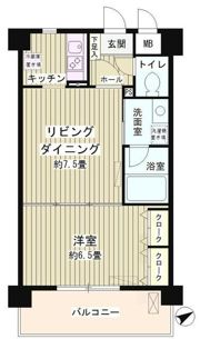 ルミエール祐天寺の間取り画像