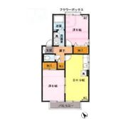 エクセル松下の間取り画像