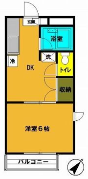 サンパークMKの間取り画像