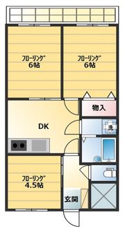 サンライズ板橋の間取り画像