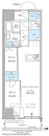 パークアクシス品川天王洲アイルの間取り画像