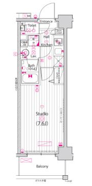 ガーラ・ヴィスタ横浜鶴見の間取り画像