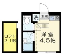 マーベラス国分寺東恋ヶ窪Ⅱの間取り画像