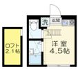 マーベラス国分寺東恋ヶ窪Ⅱの間取り画像