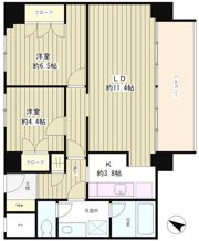 リバー＆タワーの間取り画像