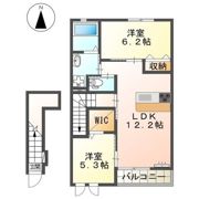 エルドラード磐田の間取り画像