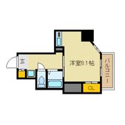 ル・パルトネール梅田北の間取り画像