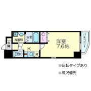 WOB UMEDAの間取り画像
