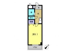 レーベンスIの間取り画像