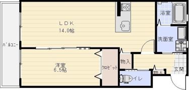 カッシーニの間取り画像
