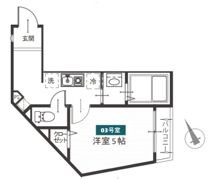 メルディア西府の間取り画像