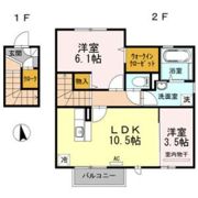 サクラコーポの間取り画像