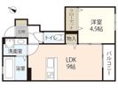 ソリエ長束の間取り画像