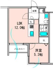 HGTコート高槻の間取り画像