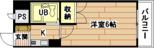 コート上東雲の間取り画像