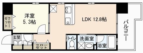 ルーベル楠木の間取り画像