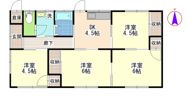 才崎様借家の間取り画像
