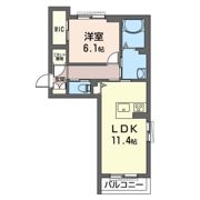 プラージュ・ノムの間取り画像