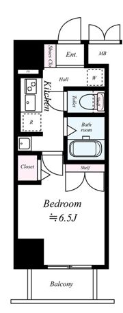 ラナップスクエア大阪城西の間取り画像