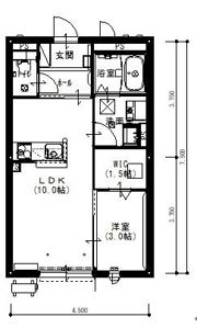 トランクライン エイトの間取り画像