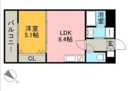シャンクレール光町の間取り画像