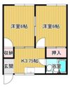 光ハイツの間取り画像