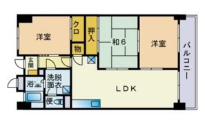 サンプラム25の間取り画像