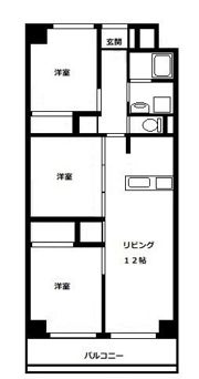 グリーンパーク北葛西の間取り画像