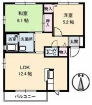 グランカーサ C棟の間取り画像