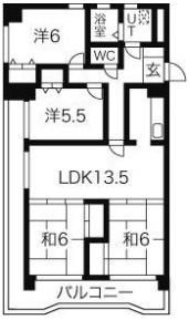 ふぁみーゆ月見坂の間取り画像