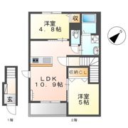 ブルーローズの間取り画像