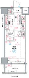 クレヴィスタ阪東橋Ⅲの間取り画像