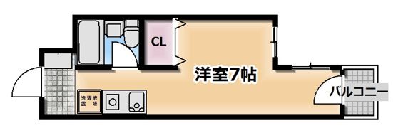 リアライズ阪急吹田Ⅱの間取り画像
