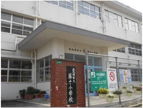 藤木小学校(422m)