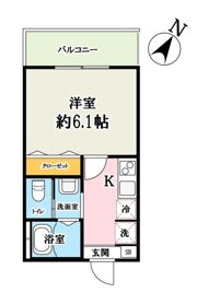 キャメル中浦和西堀の間取り画像