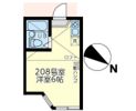 ユナイト上町ヘルマンミュラーの間取り画像