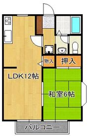 ビーライン力丸の間取り画像