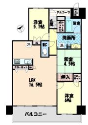 アルファステイツ富田浜の間取り画像
