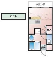 金屋町グランデの間取り画像