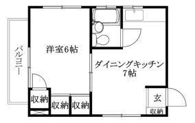 ヴィラ・アンソレイエ萱町の間取り画像